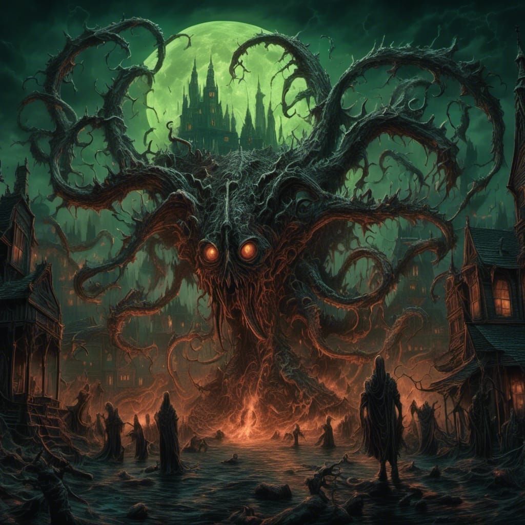 <lora:Eclipse:1.0>  Evil Shoggoth.