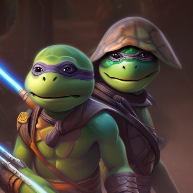 Teenage Mutant Jedi Turtles
