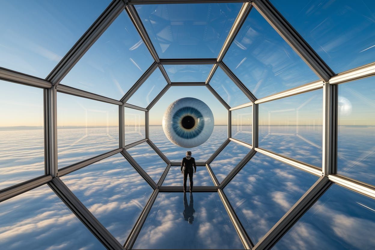 A Very Small Anthropomorphic Entity & An Eyeball in Atmosphe...