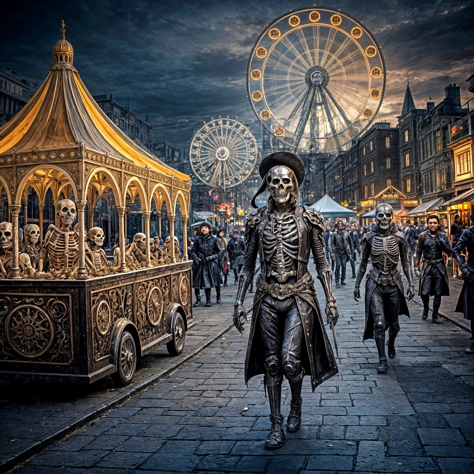 Cursed Carnival: Haunted Rides and Undead Games