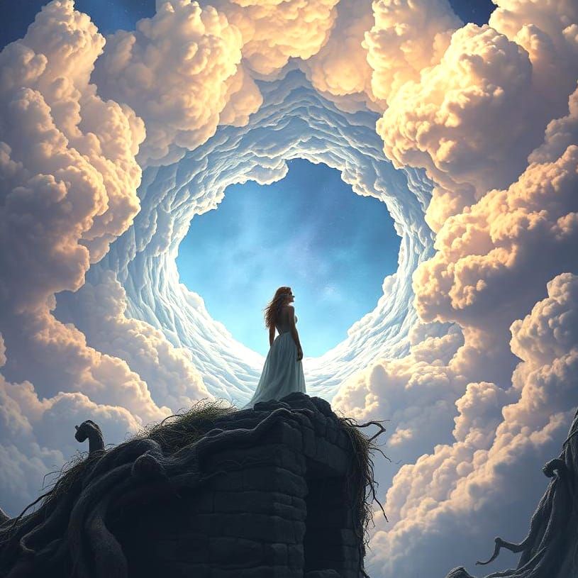 Fantastical Matte Painting in Deep Color