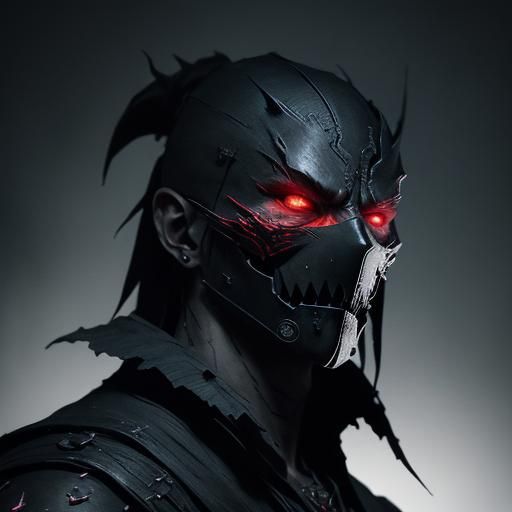 Sinister Ninja: Dark Fantasy Concept Art