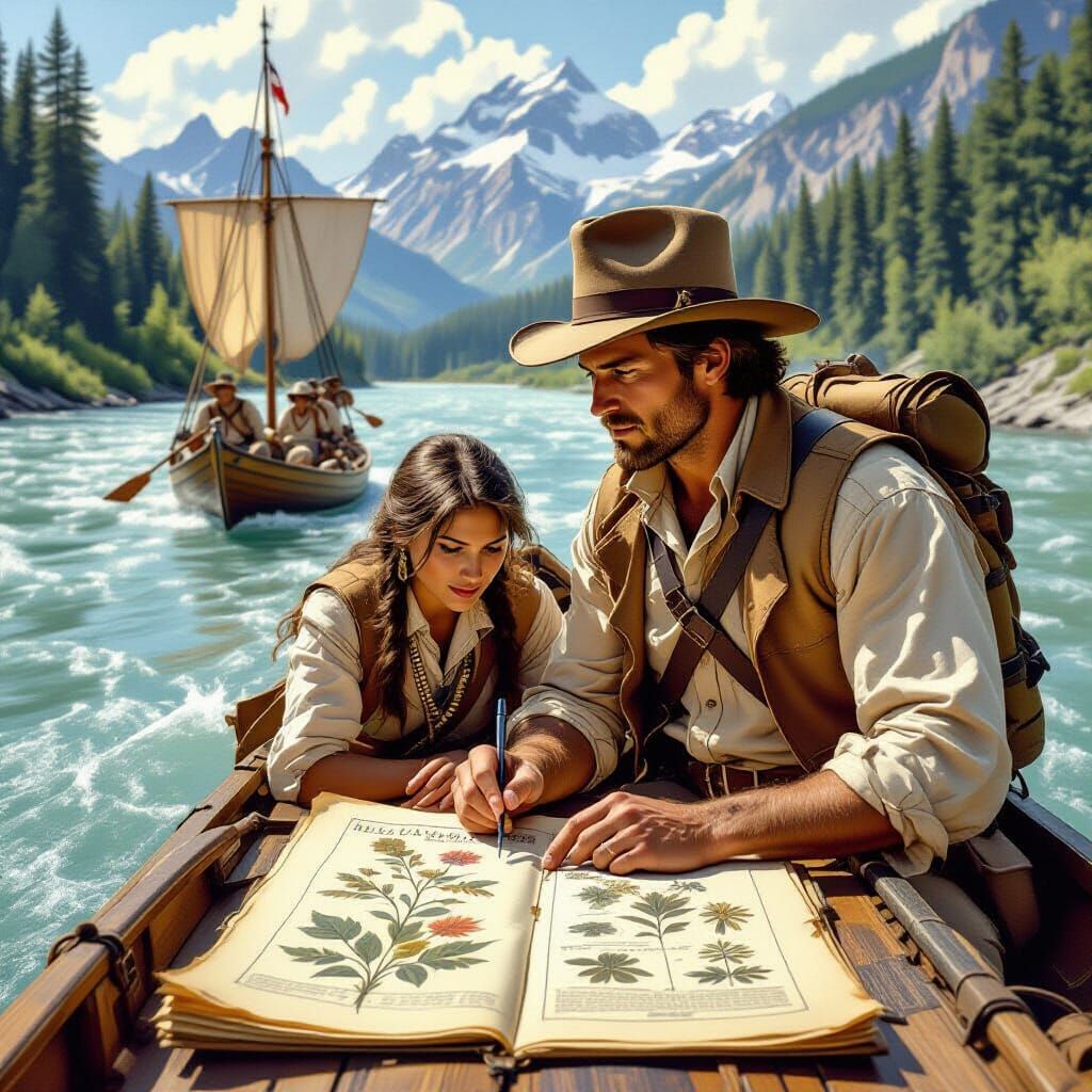 Lewis and Clark Expedition Navigates Waterways, Maps Discove...