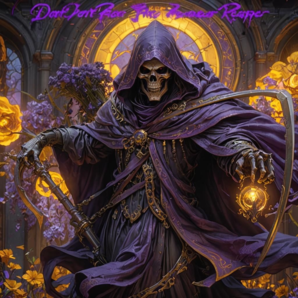 Reaper in Dark Fantasy Style