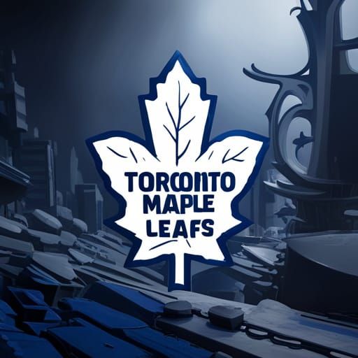 Toronto Maple Leafs Logo: Detailed Matte Painting