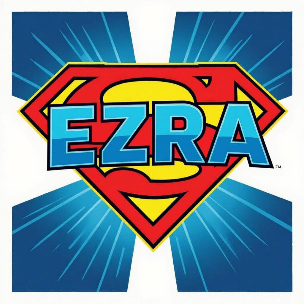 Superman Logo with "Jack" in Futuristic Font