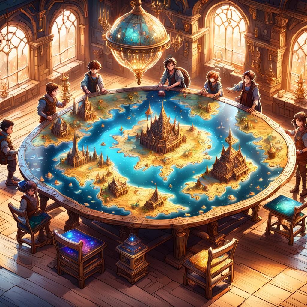 fantasy map for children