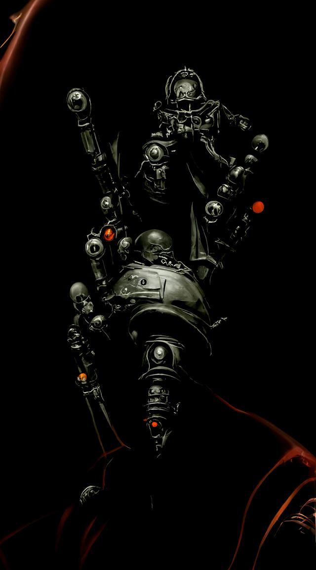 Adeptus Mechanicus Tech Priest Sci-Fi Art