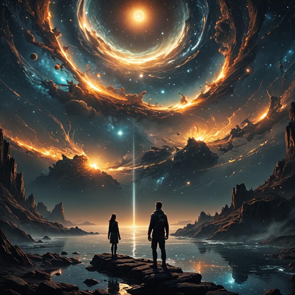 Stars Meeting at the Edge of the Universe