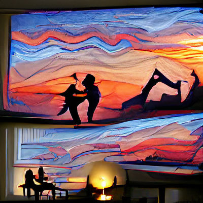 Dream of Lovers: A Serene Image