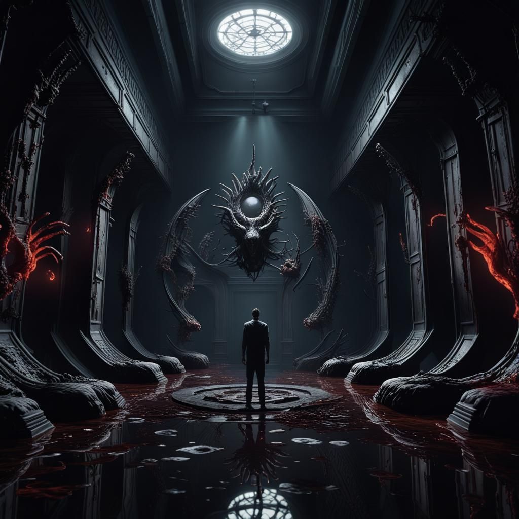 SCP Foundation Motto in Detailed Matte Painting