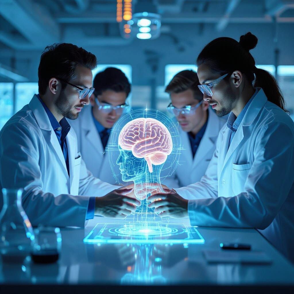 Medical Engineers Analyze Holographic Brain Projection