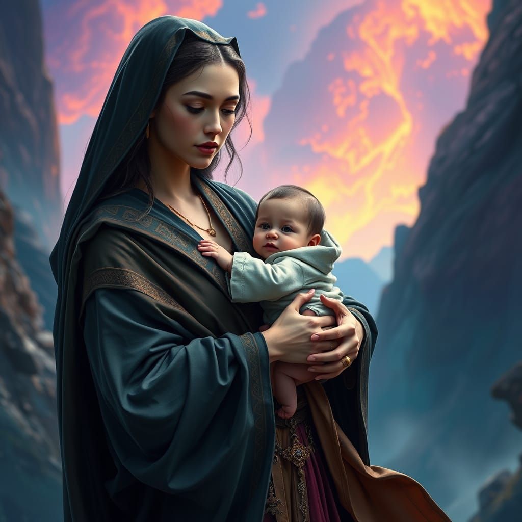 The Elegant Mother Goddess in Fantastical Realism