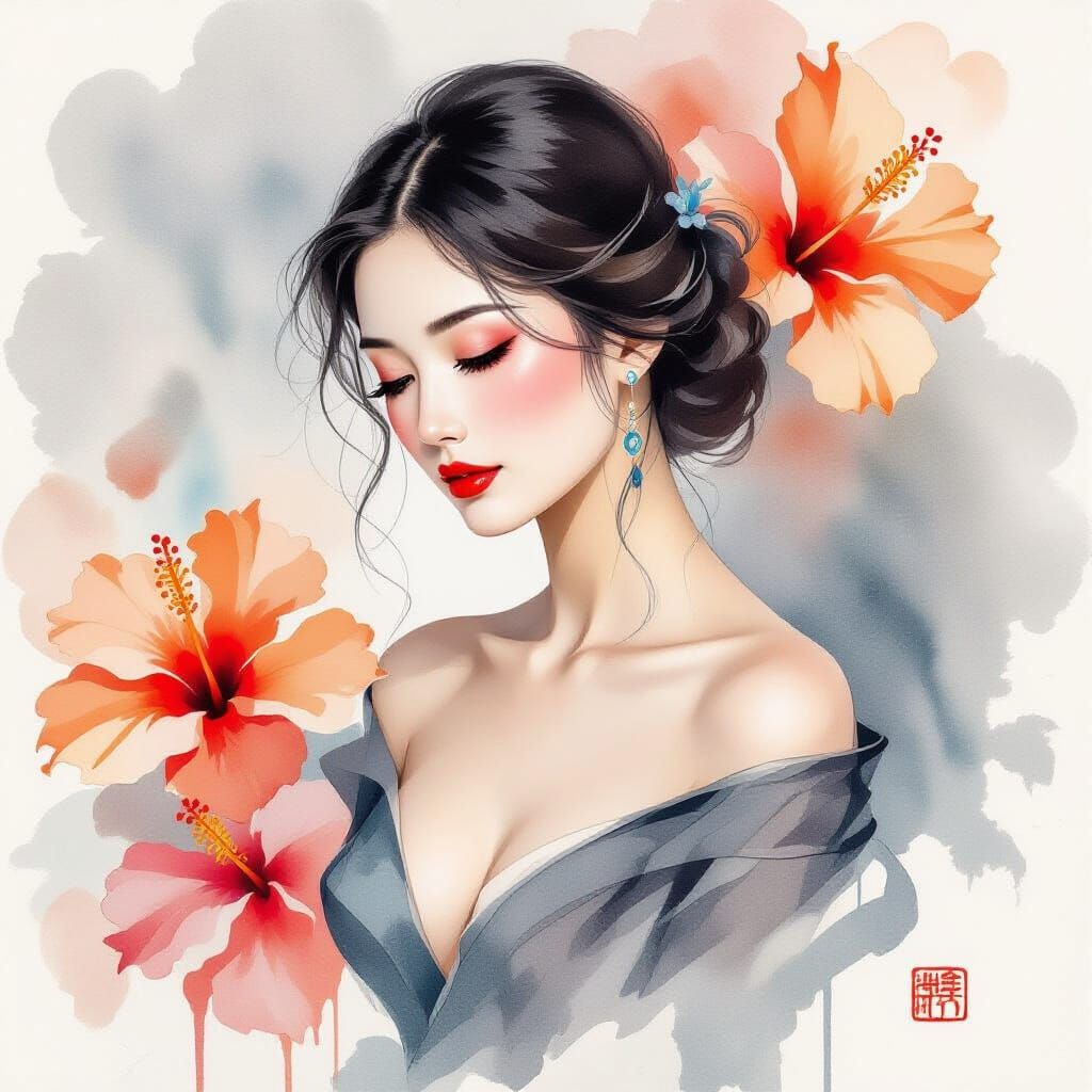 "Ultra‑high definition, hauntingly beautiful impressionistic...