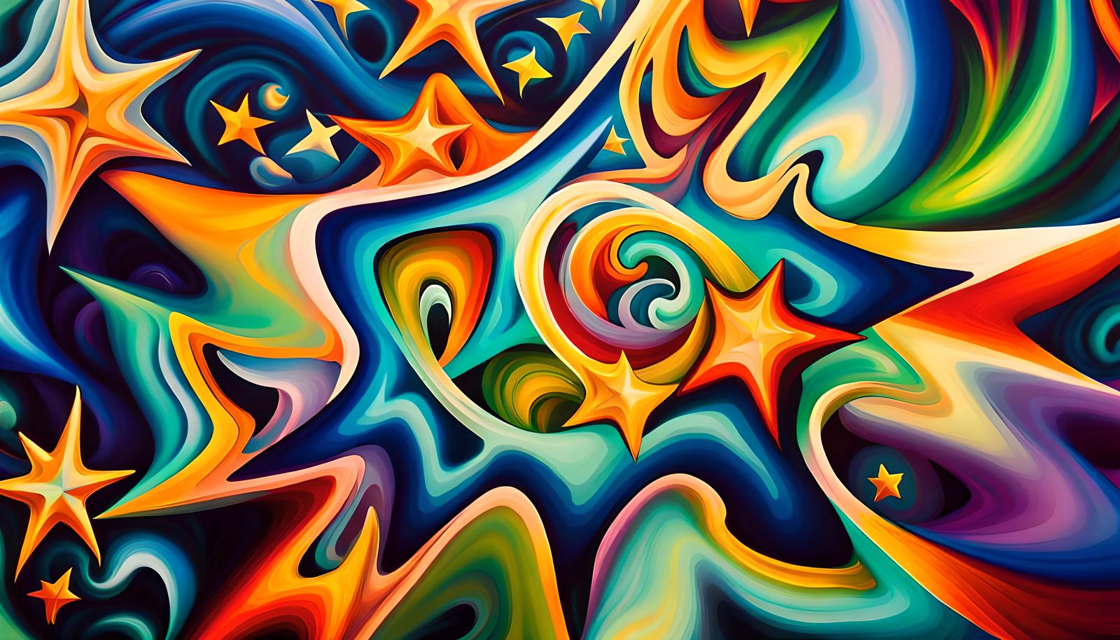 Iridescent Stars in Electromagnetic Plasma Maelstrom: Naive ...