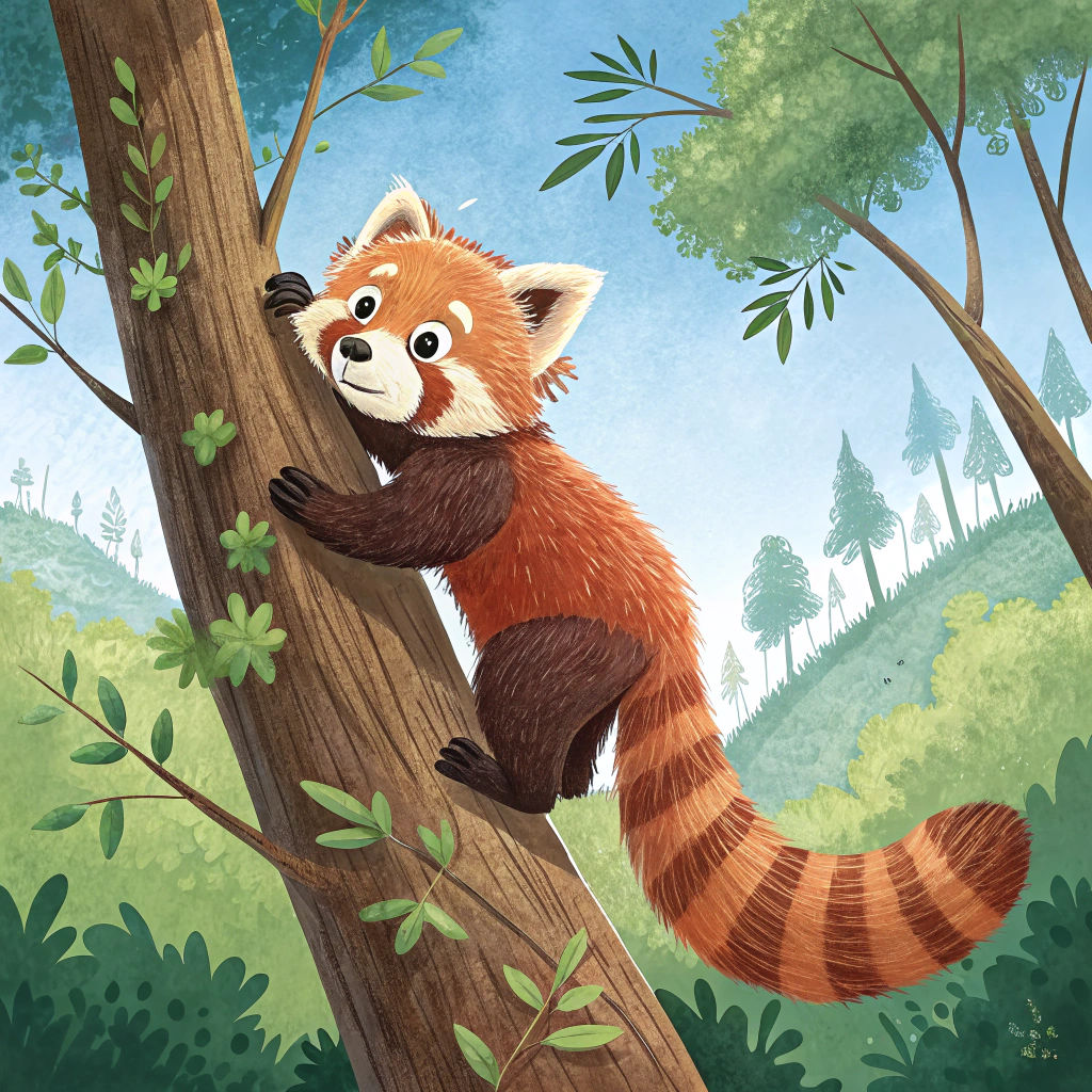 Red Panda Portrait
