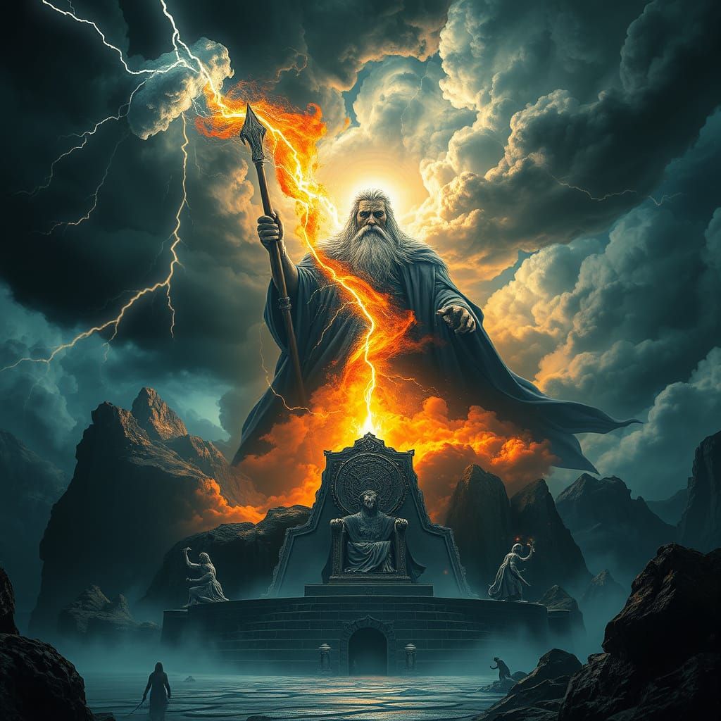 Baltic God of Thunder Reigns in Ominous Landscapes