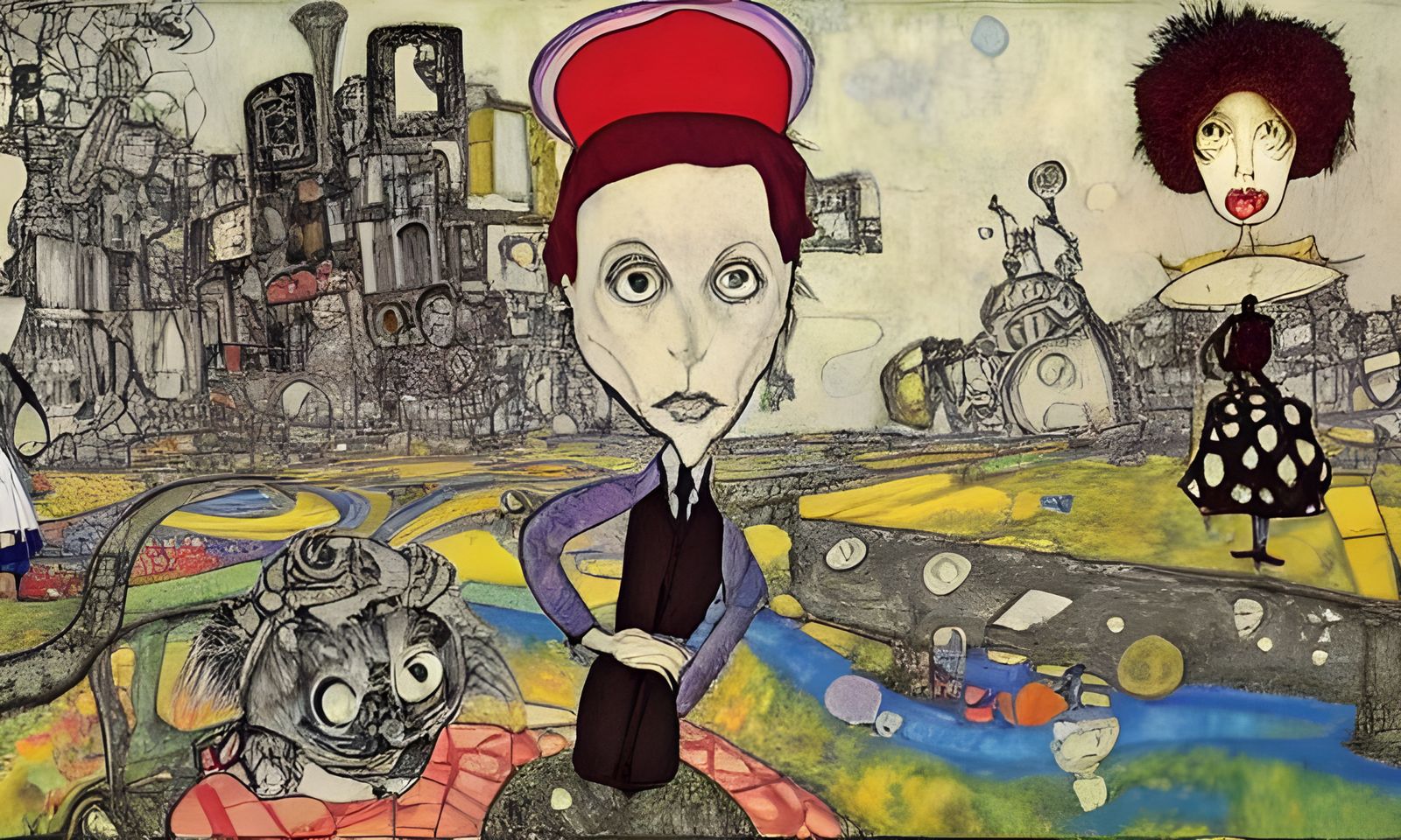 Alice in Wonderland Dystopian Fairy Tale