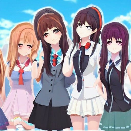 AI Image of DDLC