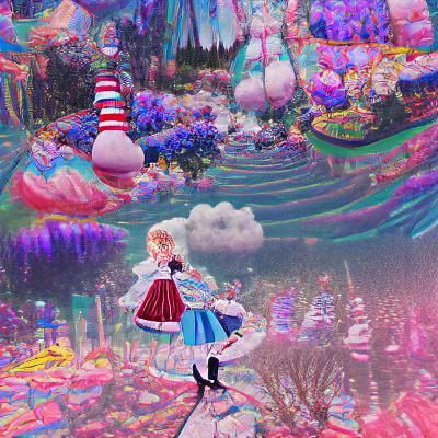 AI Realization of Wonderland