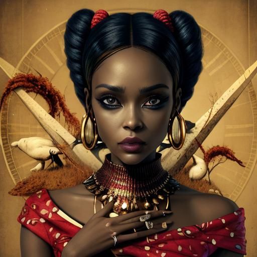 Abstract AI Image of Excess