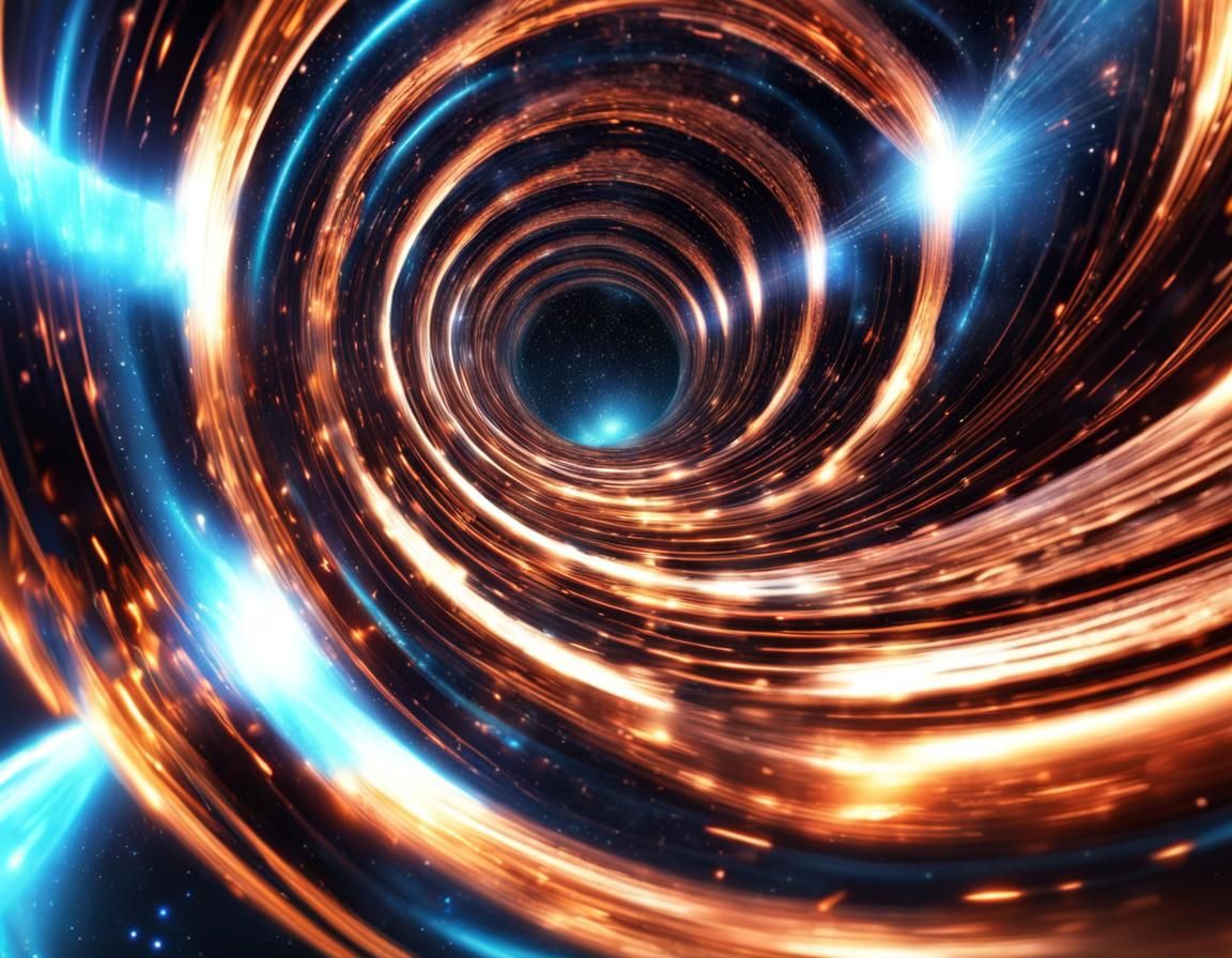 Traveling Through a Wormhole Into Another Dimension