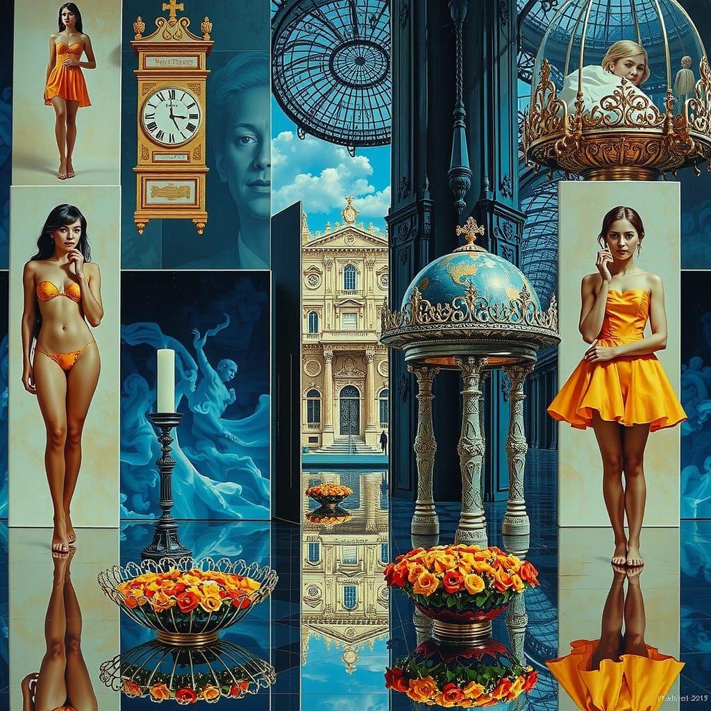 Hyperrealistic Baroque Romanticism in Photogenic Photography