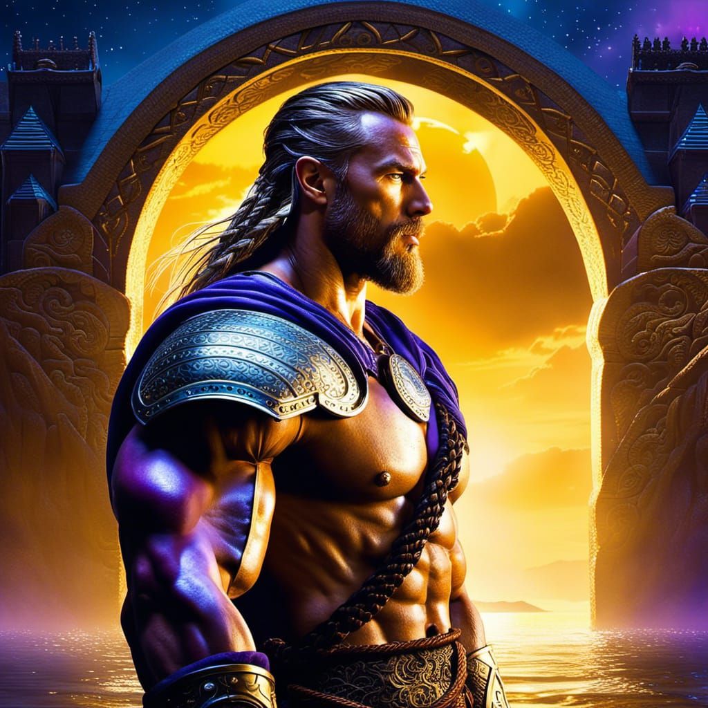 Viking. Entrance to Valhalla