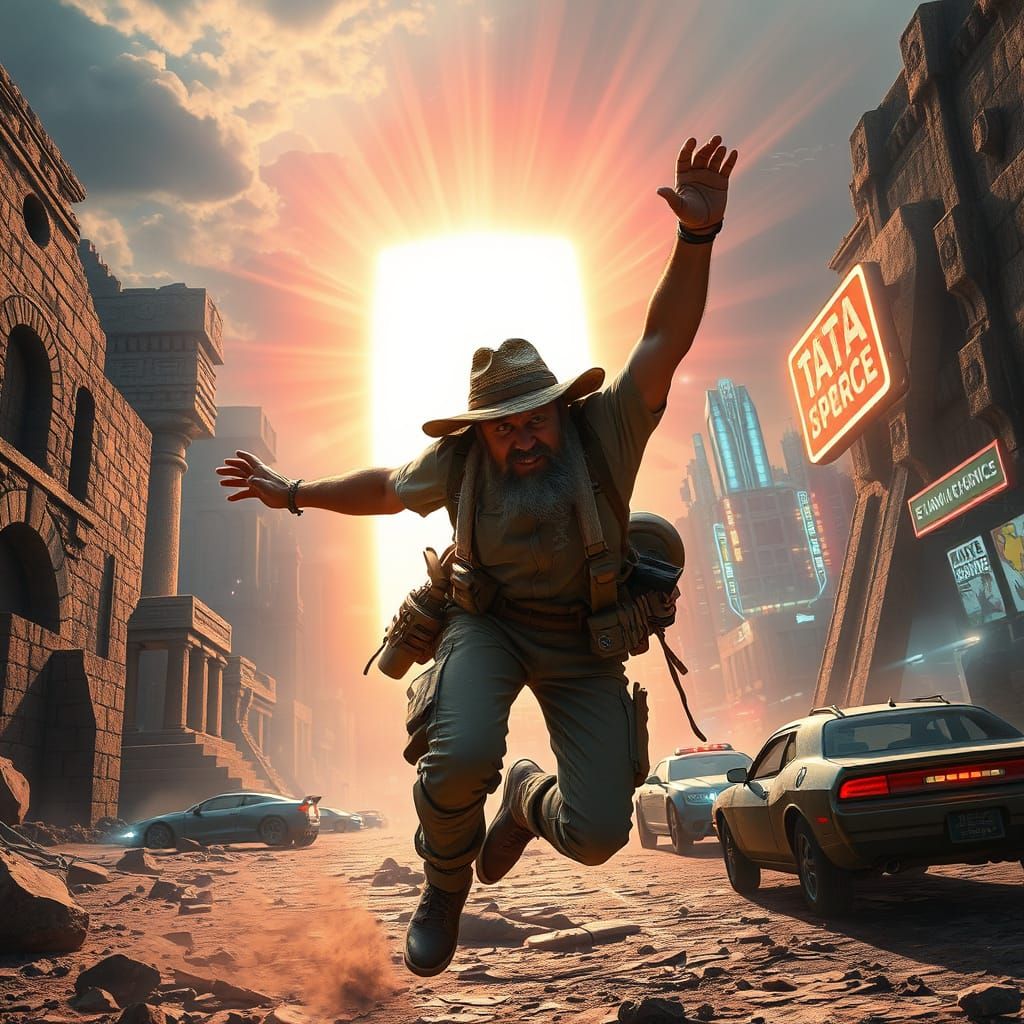 Geologist's Sci-Fi Portal Jump