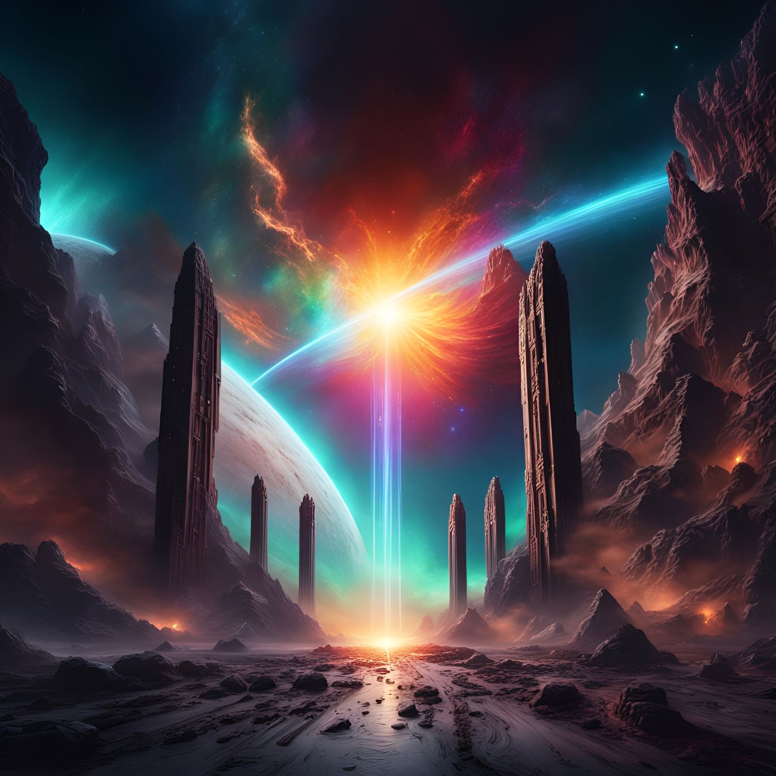 Luminescent Comets Converging in the Universe