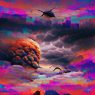 Wasteland: An AI-Generated Vision of the Apocalypse