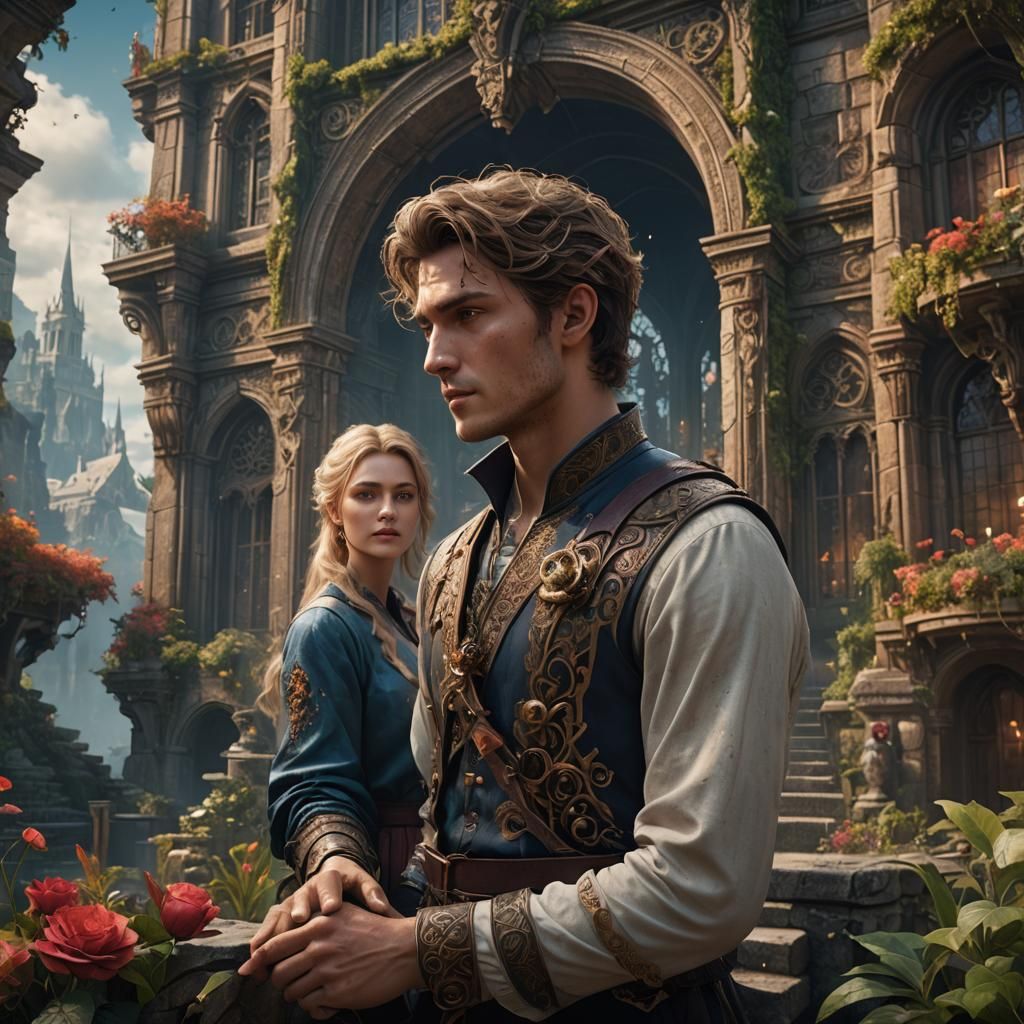 Fantastical Matte Painting of a Secret Love