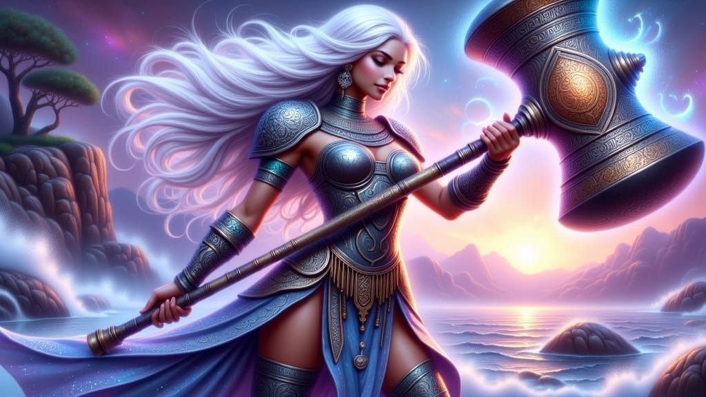 Platinum Warrior Victorious in Mystical Storm