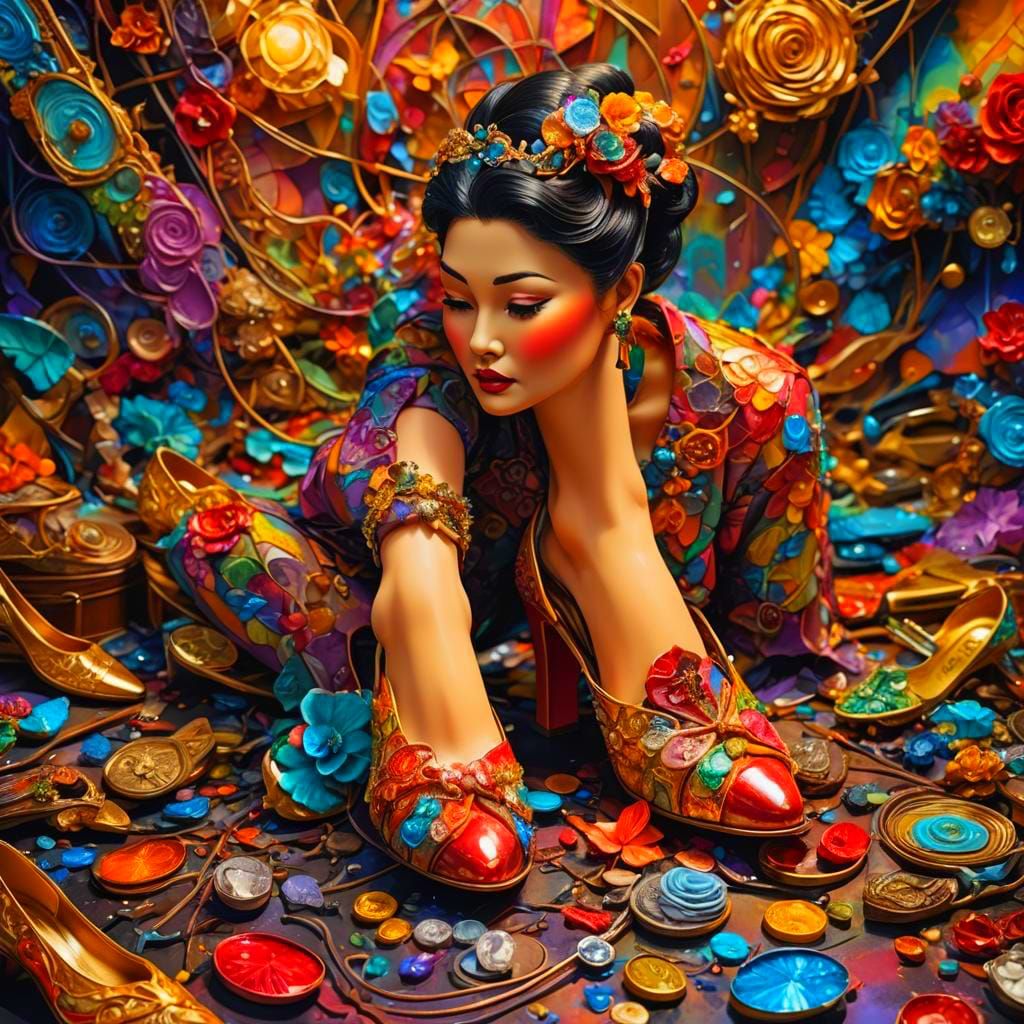 Shoes Gloria shoes. The Imelda Marcos story. 🤣🤣