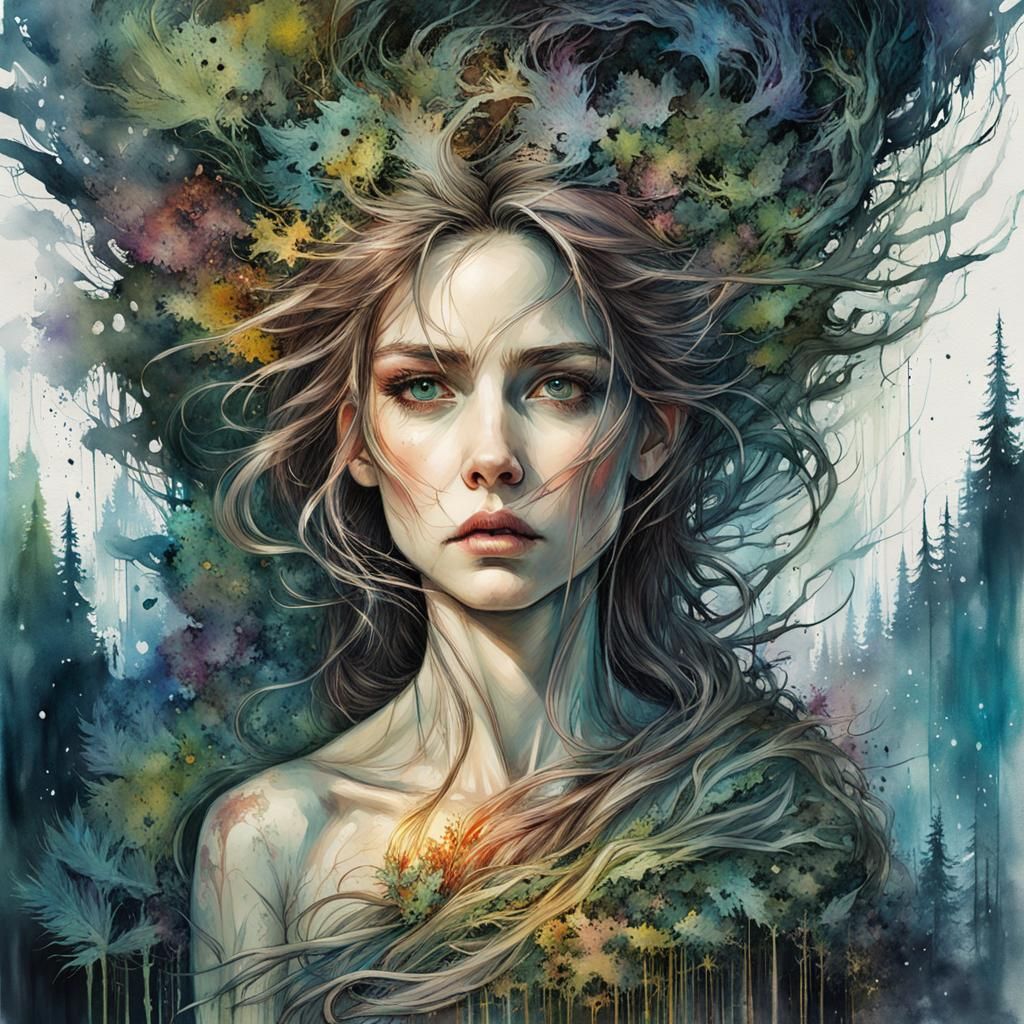 Macabre Cronenberg Monster in Wasted Land