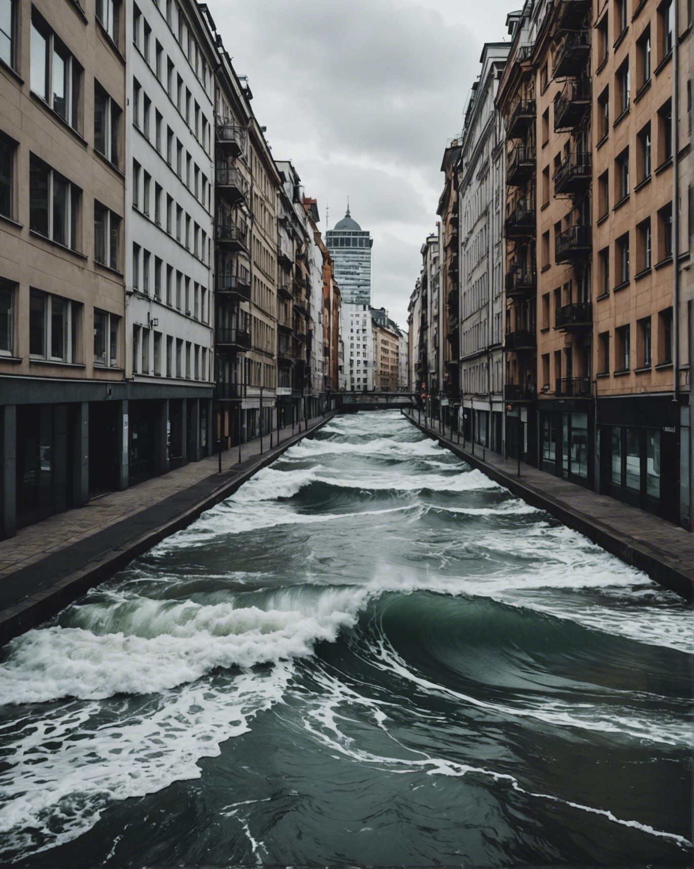 Urban, vorticism, waves