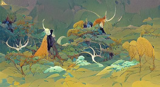 Lush Forest Scene Inspired by Artstation Trends