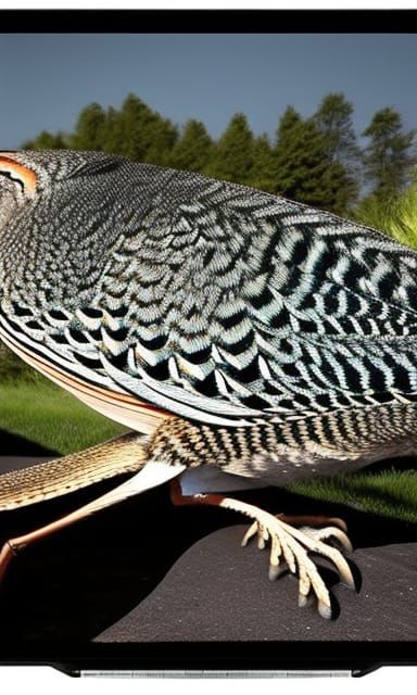 Hyperrealistic Roadrunner in Photorealistic Style