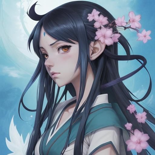 Anime Avatar in Japanese Manga Style