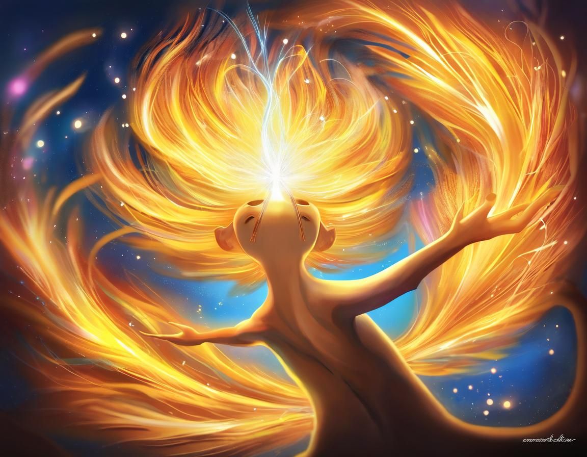 Dynamic Spark of Life Image