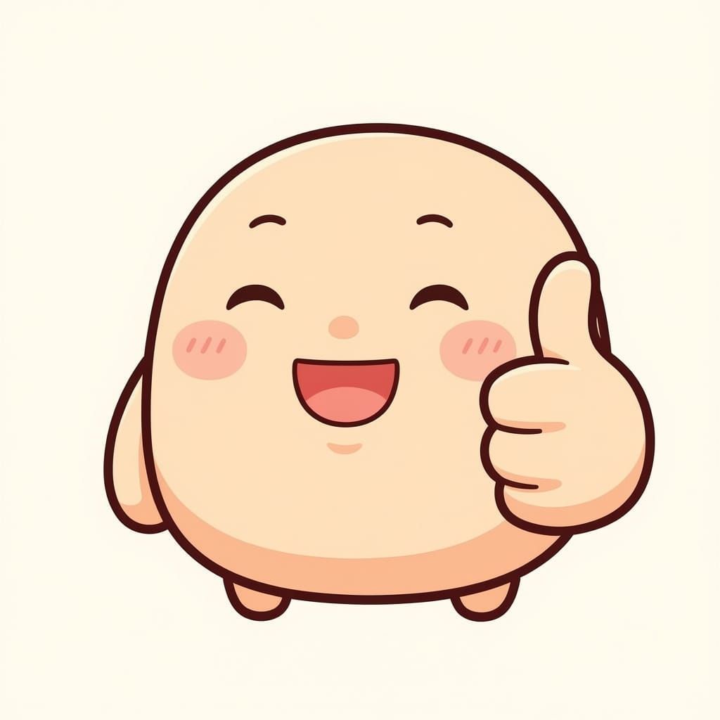 Cute Thumbs Up with "YOU GOT IT " Text