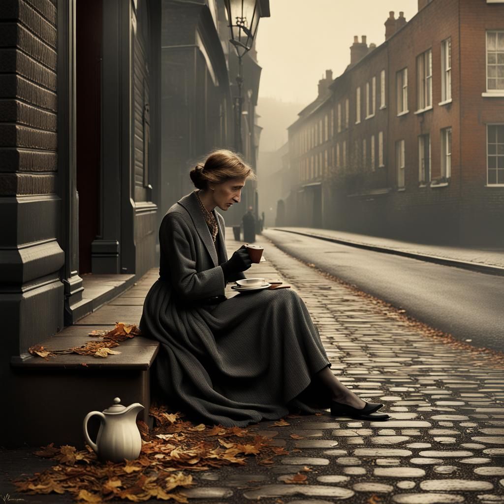 Virginia Woolf: Coffee and Contemplation