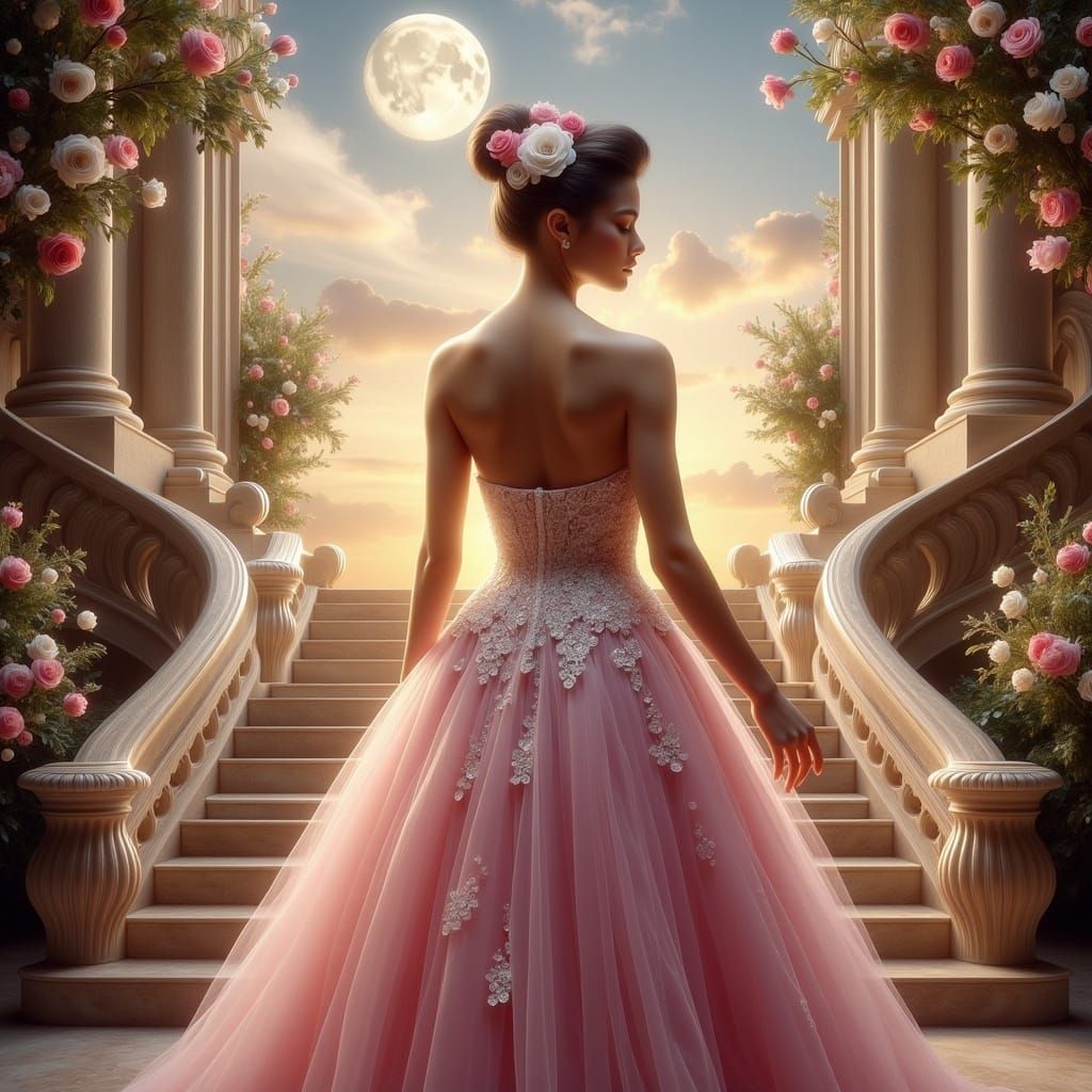 Pretty Woman in Pink