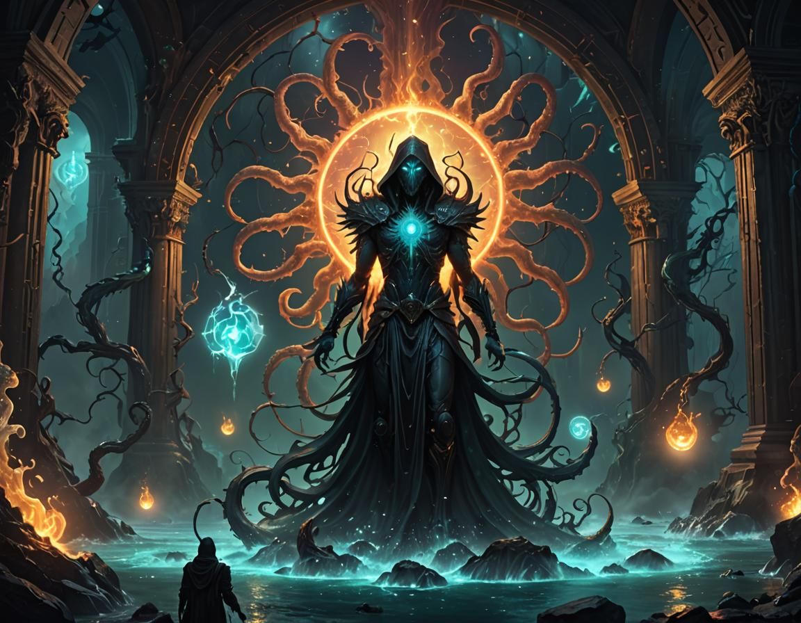 Cosmic Summoning of Bioluminescent Entities