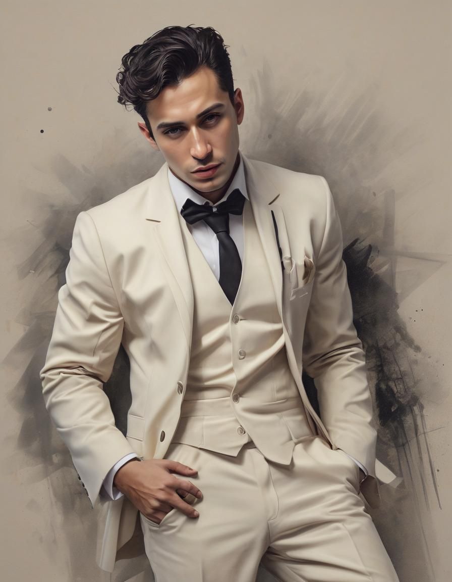 Carlos Schwabe Inspired Symbolist Allegory