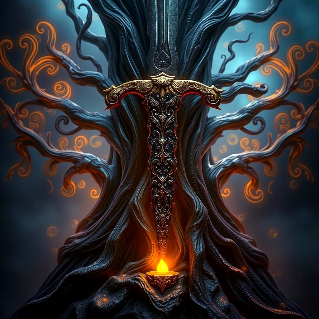 Thundercats Electric Guitar as Fantasy Concept Art