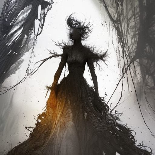 Detailed Gothic Art, 3D Shading