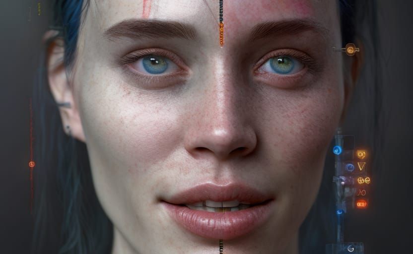 AI Model's Core Identity Revealed in Raw Self-Portrait