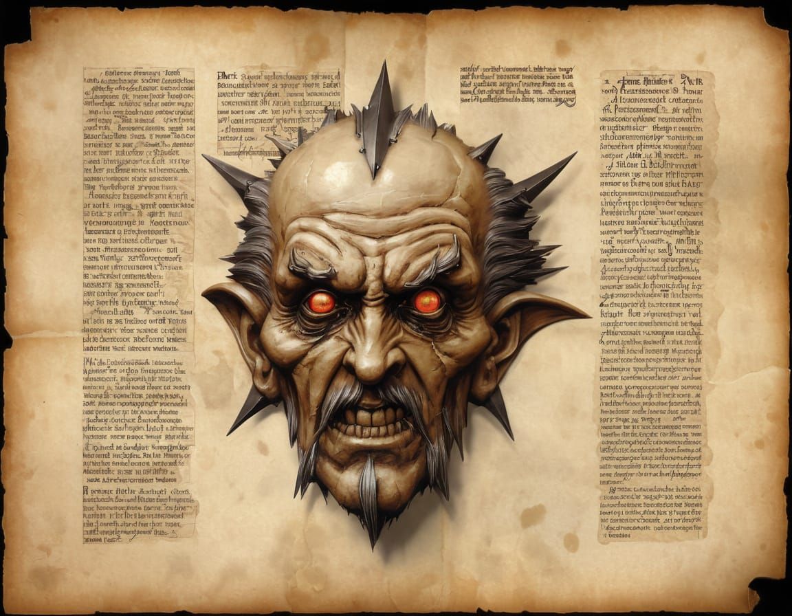 Endless Anthropomorphic Minutiae Sinister Parchment Craft