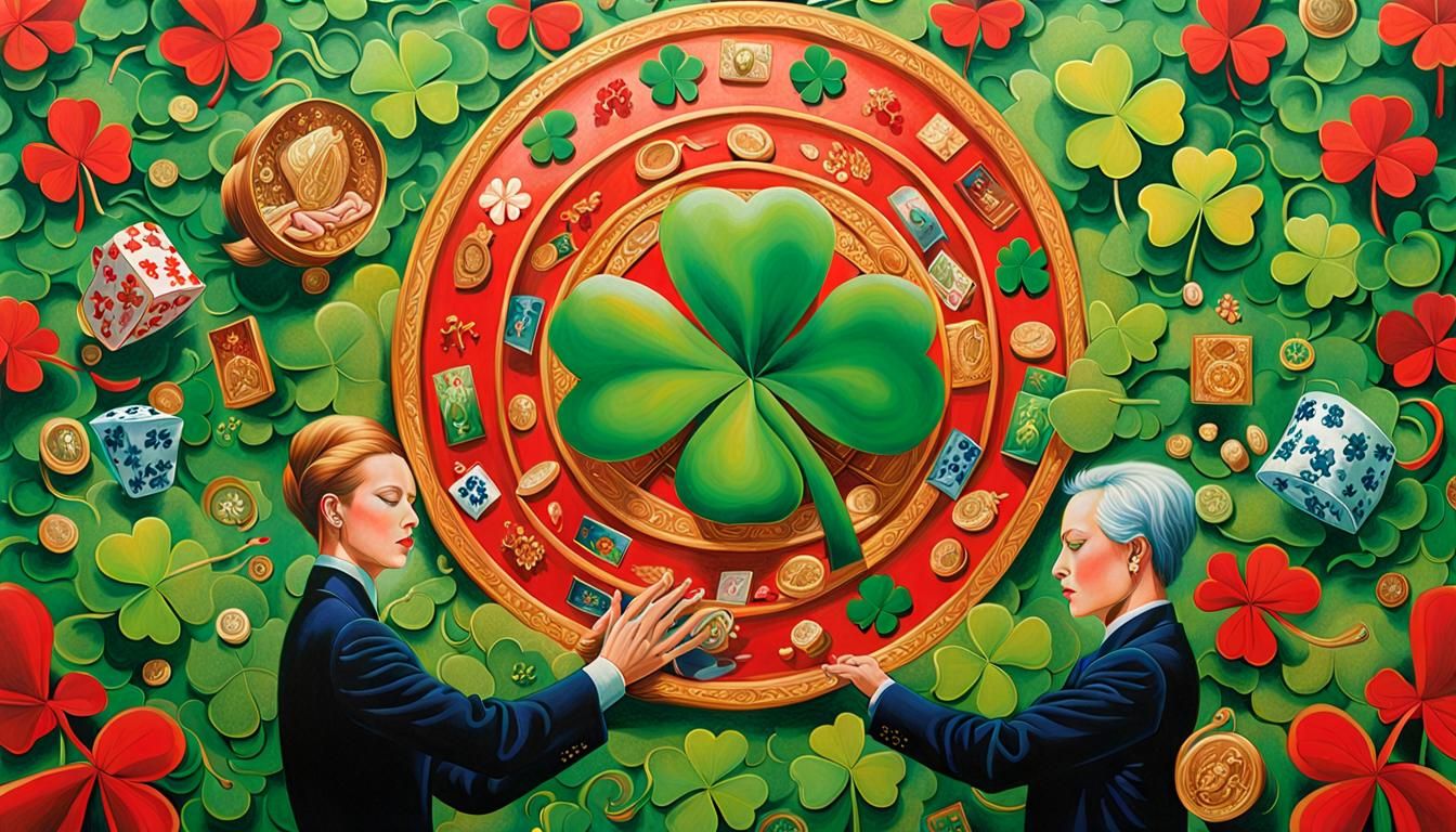 Lucky Charms in Warped Perspective, Rich Colors